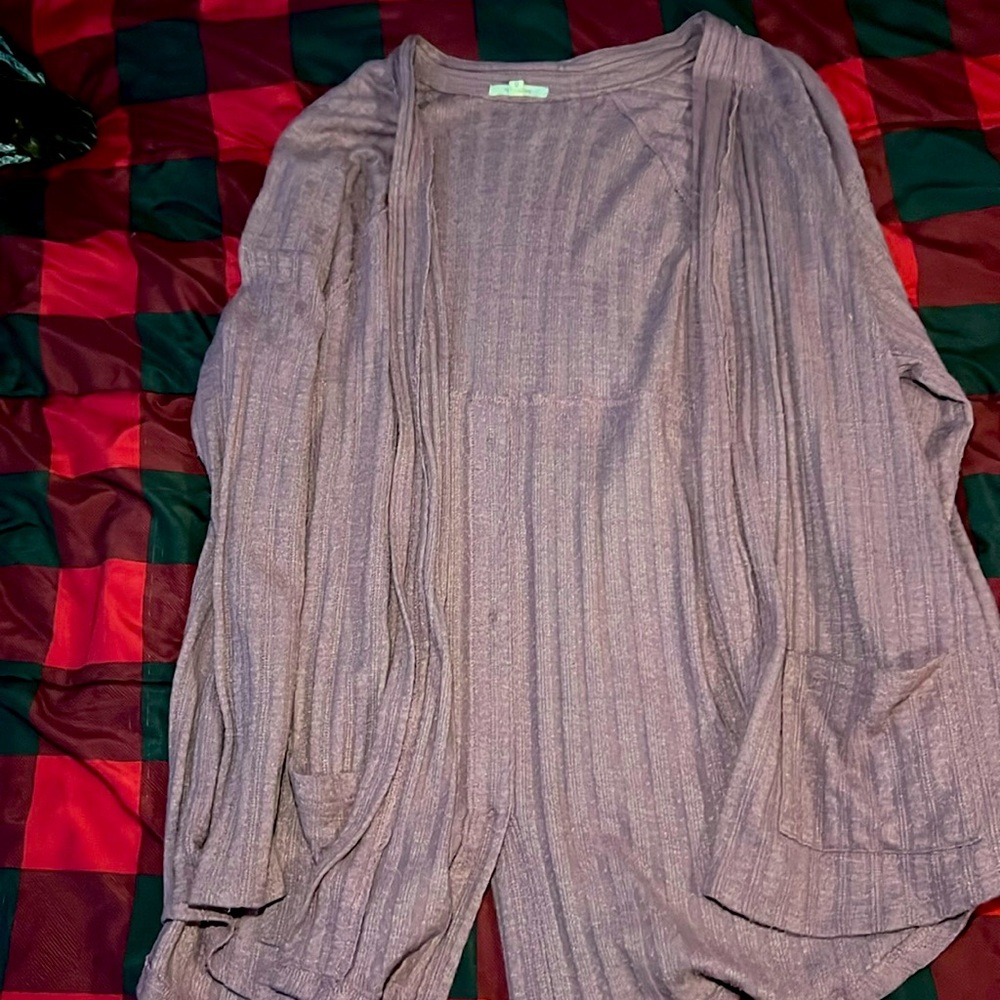 Light Purple Spring Cardigan